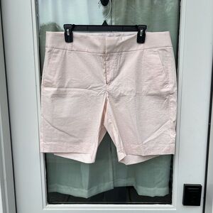 J. Crew Pink Flat Front Shorts